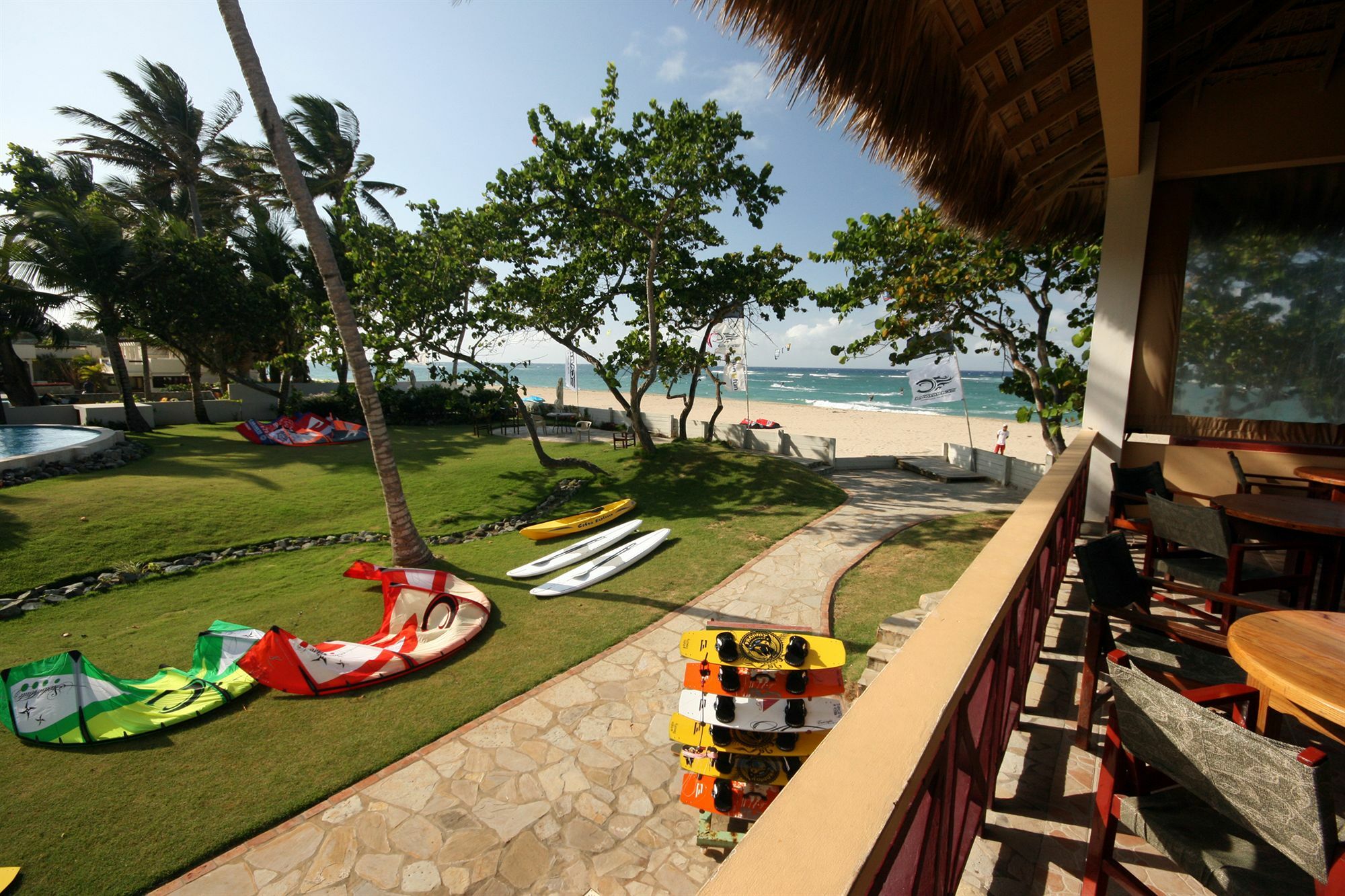 Agualina Kite Resort Cabarete Dış mekan fotoğraf
